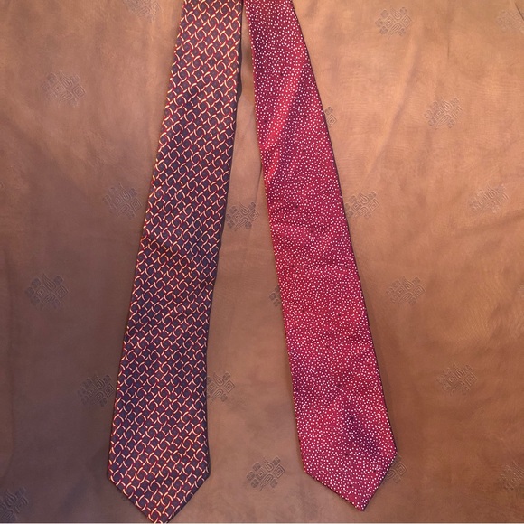 Oscar de la Renta and Christian Dior Luxury traditional  silk ties. - Picture 6 of 16